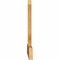 Ekena Millwork Portland Rough Sawn Timber Gable Bracket, Western Red Cedar, 72"W x 33"H x 2"D x 6"F, 11/12 Pitch GBW072X33X0206POR00RWR - alternate 3